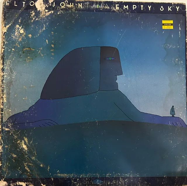 Disco de Vinil LP Elton John Empty Sky (com encarte) - Foto 4