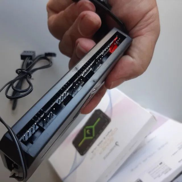 Controladora Gamer Rise Mode PWM e RGB Hub - 4 pinos 12v - Foto 2