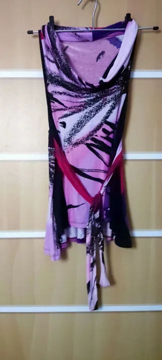 regata viscose costas nadador estampada