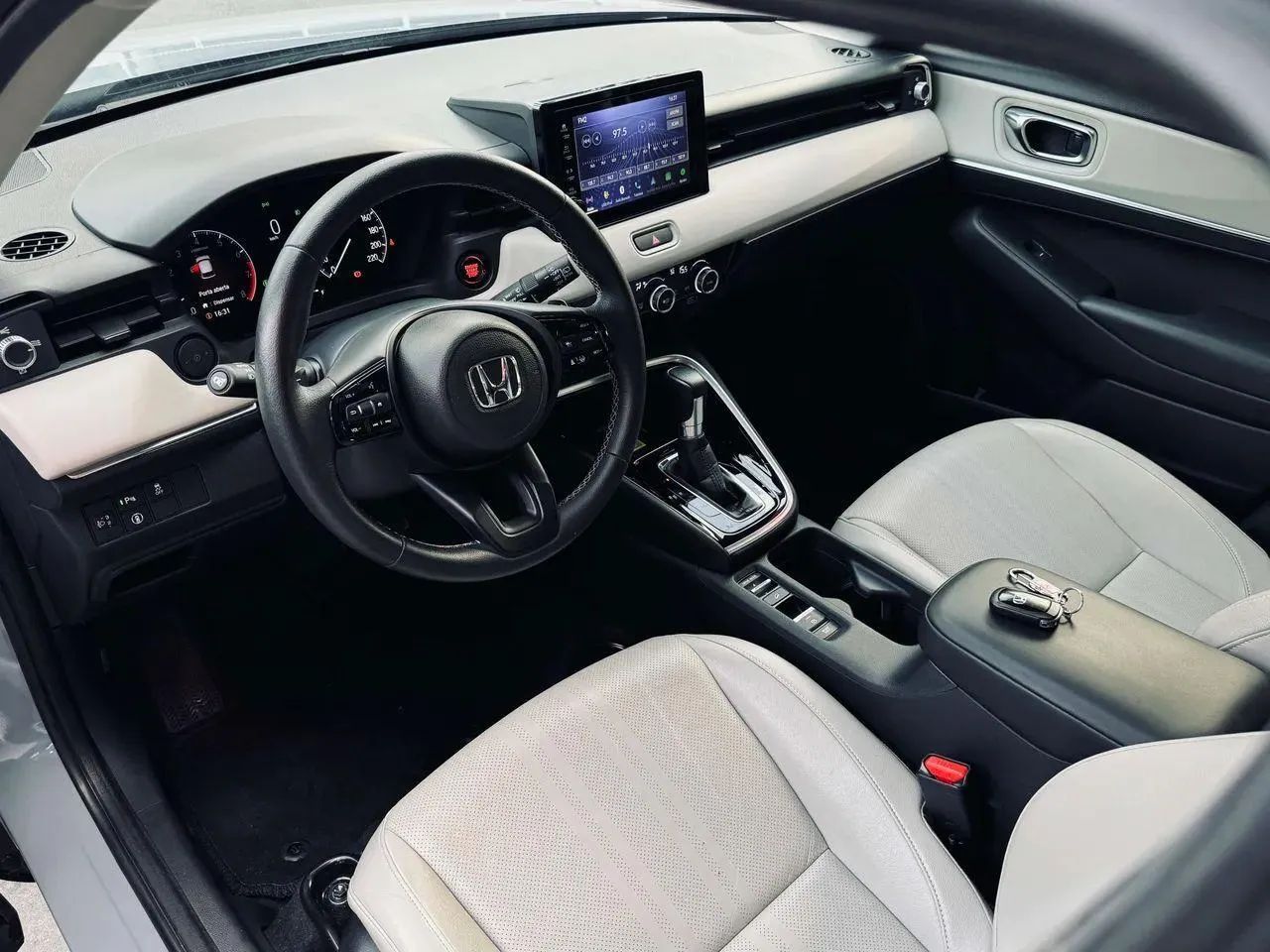 HR-V ADVANCE 1.5 TB 16V 5P AUT. CINZA 2023/2024 - Foto 3