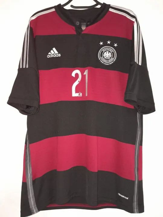 Camisa Alemanha Flamengo Copa Mundo 2014 #21 Reus Autografada Certificada - Foto 3