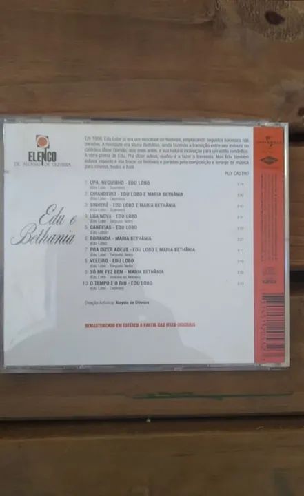 Cd Edu e Bethânia em excelente estado de conservação  - Foto 5