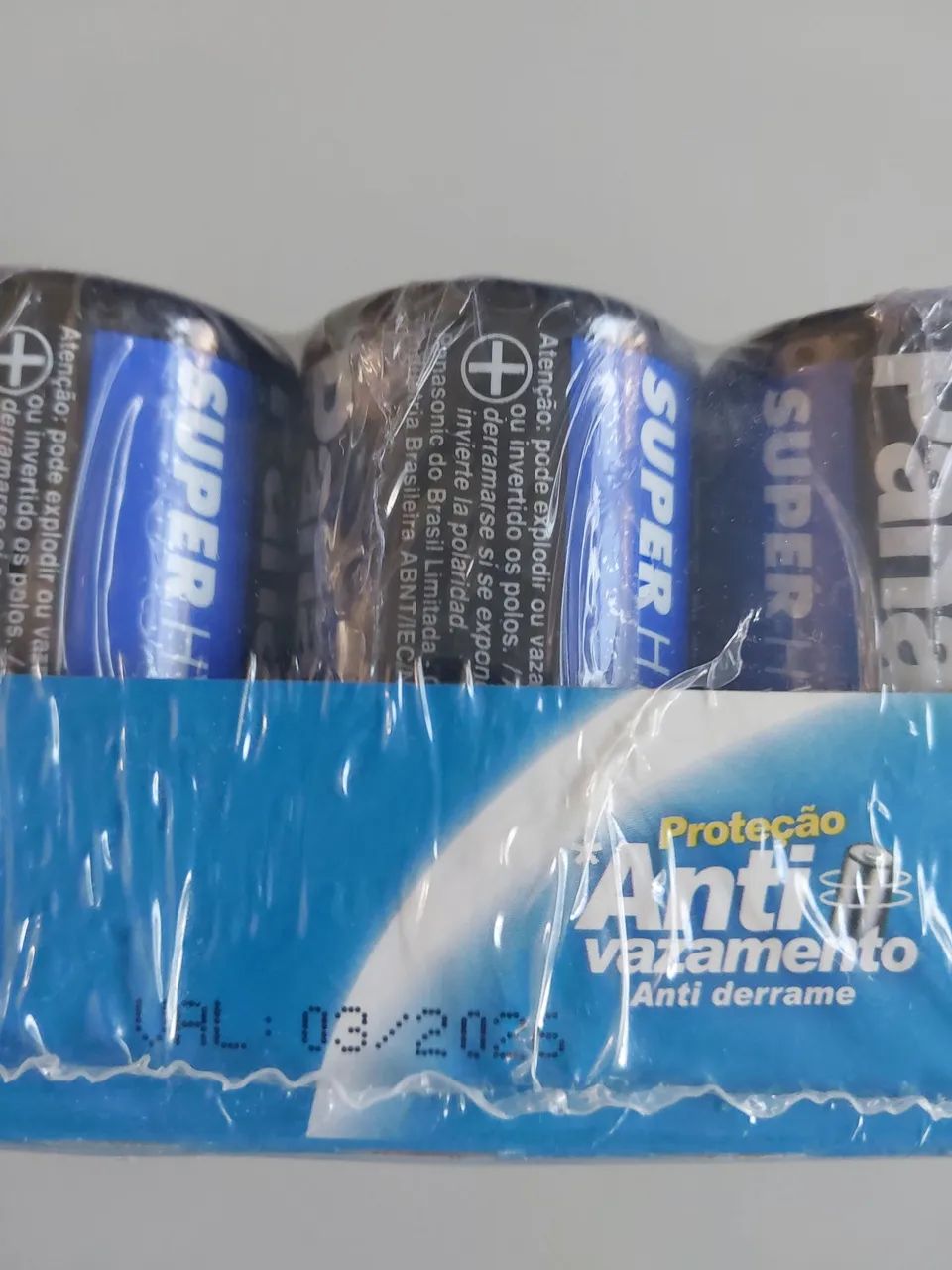 Bandeja ou Kit com 20 PILHAS Panasonic Tamanho D. Novas.  - Foto 3