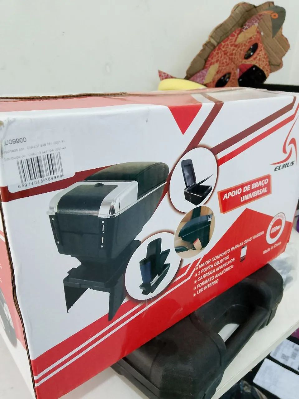 Apoio de Braço Universal para Carro EURUS