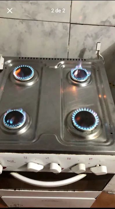 Fogão 4 Bocas a Gás - Foto 2