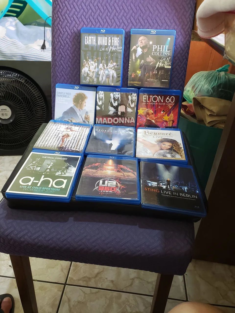 Blu-Ray originais 11 shows semi  novos Excelente. - Foto 3