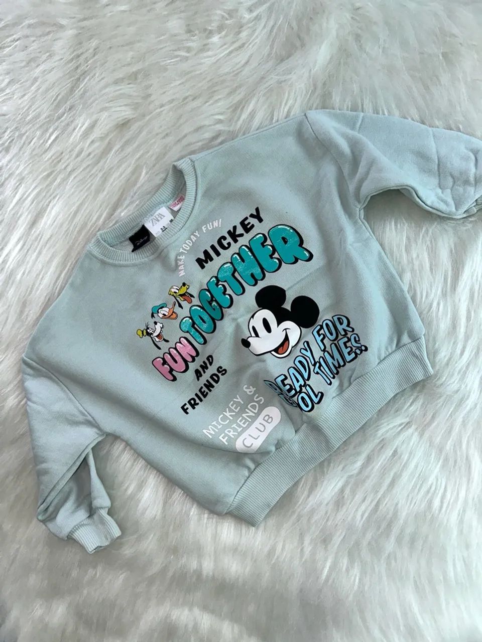Blusão Mickey - Zara - Tamanho 3 anos - Foto 3