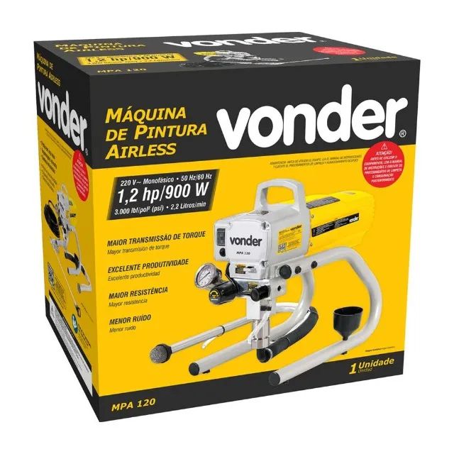 Máquina de Pintura Airless MPA120 6220001 220v Vonder - Foto 4