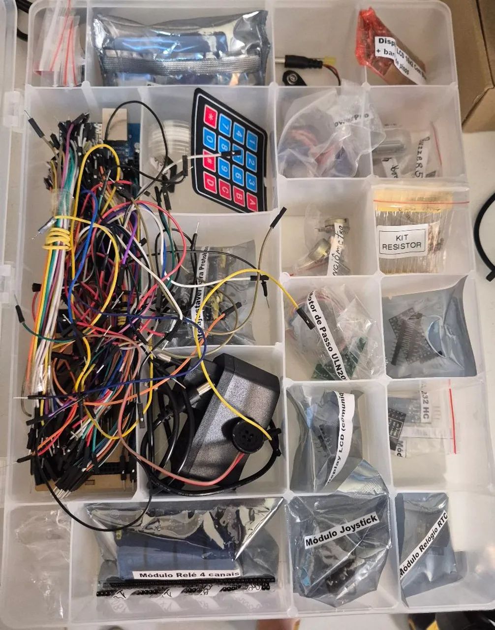 Arduino Usado Kit Arduino Completo - Pouco Usado | Ideal para Projetos de Robótica ...