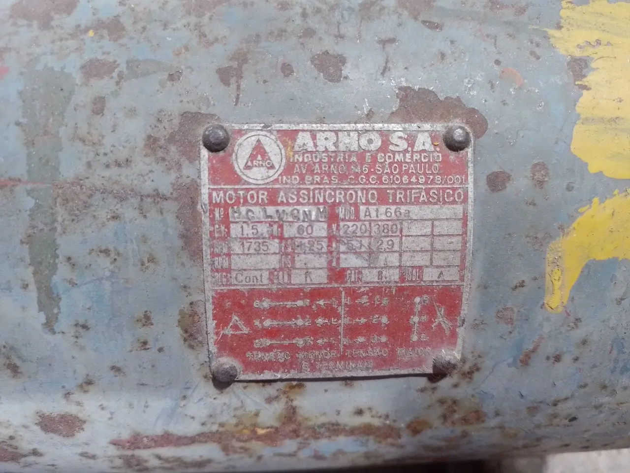 Motor 1,5 cv