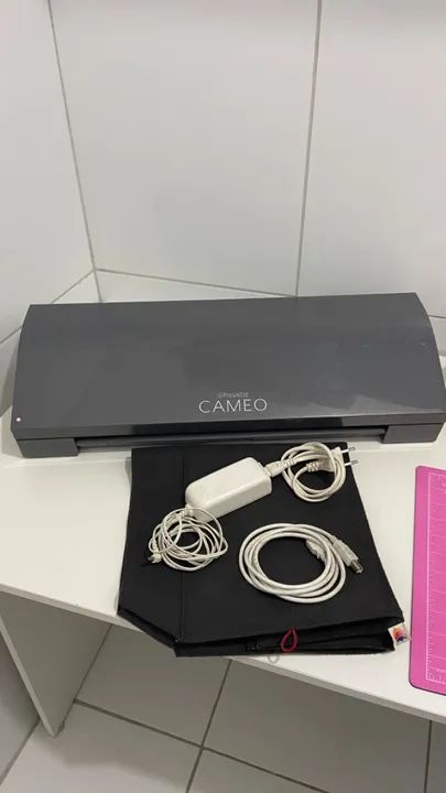 Plotter de recorte silhouette cameo 3 OBS: (PLACA QUEIMOU, PRECISA SER TROCADA)