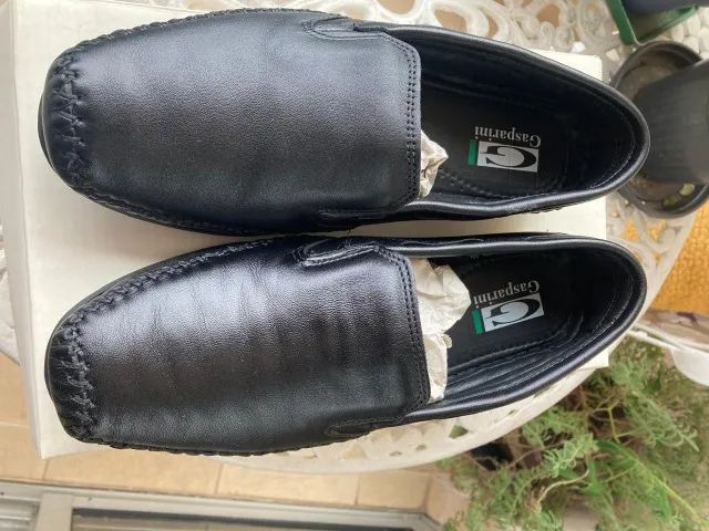Mocassim masculino em couro, Gasparini - Tamanho 40