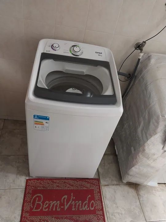 Máquina de Lavar 11Kg Consul, Semi-Nova! Exc. Estado! Entrega Grátis +Garantia!
