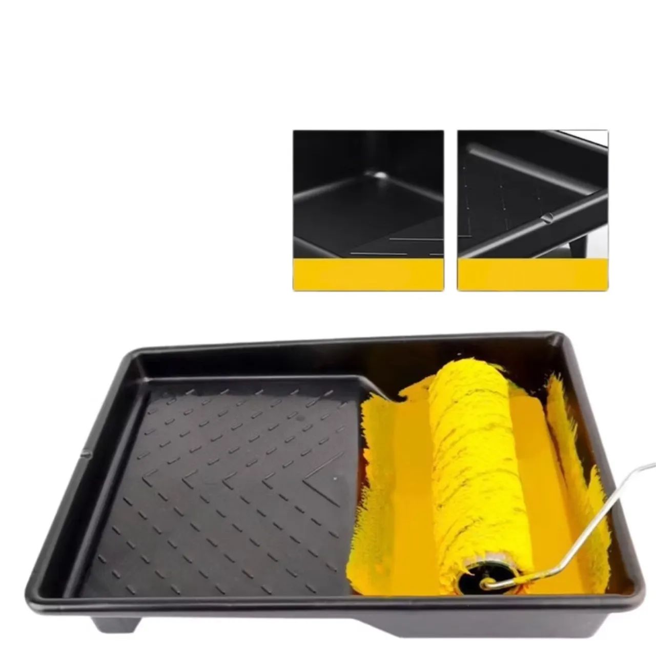 Kit de Pintura Completo - Rolo, Pincel, Espátula e Bandeja  BOM-3607 - Foto 2