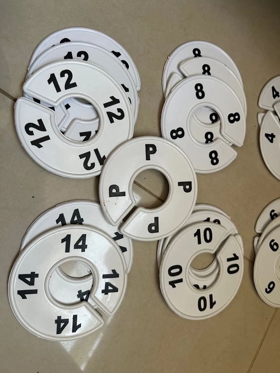 Divisórias de Cabide Numéricas - Foto 2