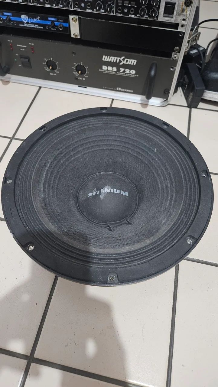 2 kits para caixa de som 12" (alto falante, divisor de frequência e driver)  - Foto 3
