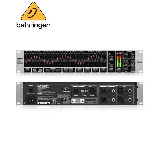 Equalizador Behringer Ultragraph Digital DEQ1024 - Foto 5