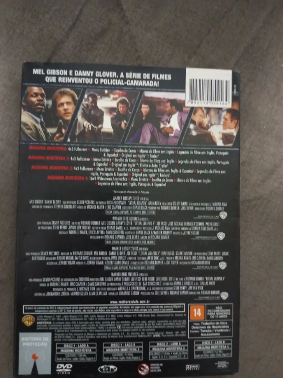 MÁQUINA MORTÍFERA 1. 2. 3. 4. Dvd Box. - Foto 4