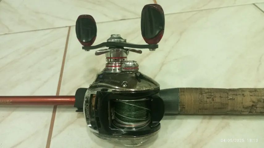 Vara com carretilha QUANTUN ACS - Foto 4