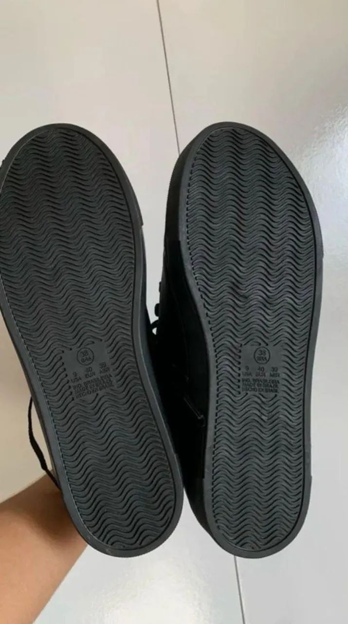 Sapato Preto Casual - Foto 3