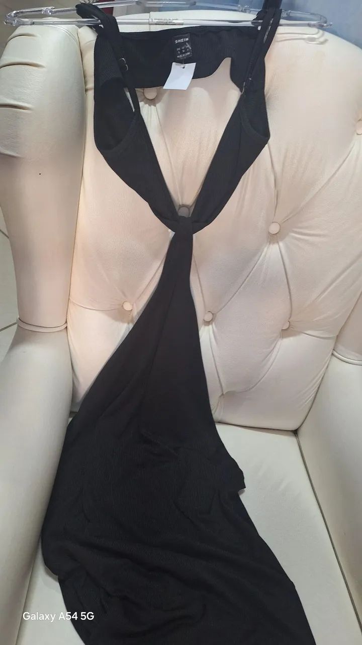 Vestido canelado P shein - Foto 4