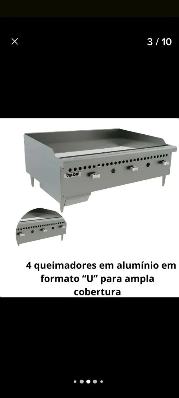 Chapa Hambúrgueria Vulcan - Foto 3