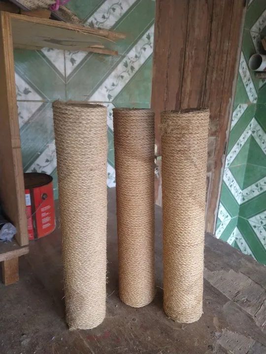 Colunas de Sisal para Arranhadores de Gato - Foto 4