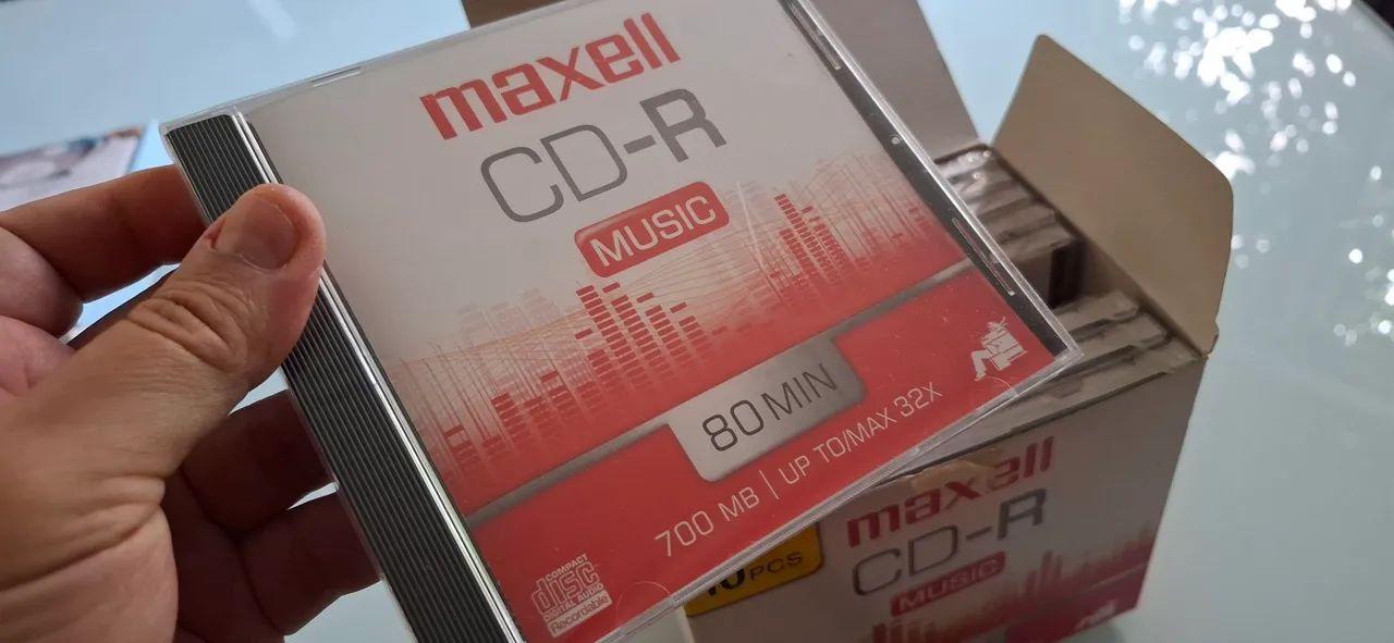 Pack de 10 CDs Maxell CD-R Audio/Music - Foto 3