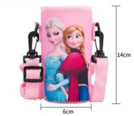 Bolsa para garrafa de água ou mamadeira com isolamento térmico 550ml. - Foto 4