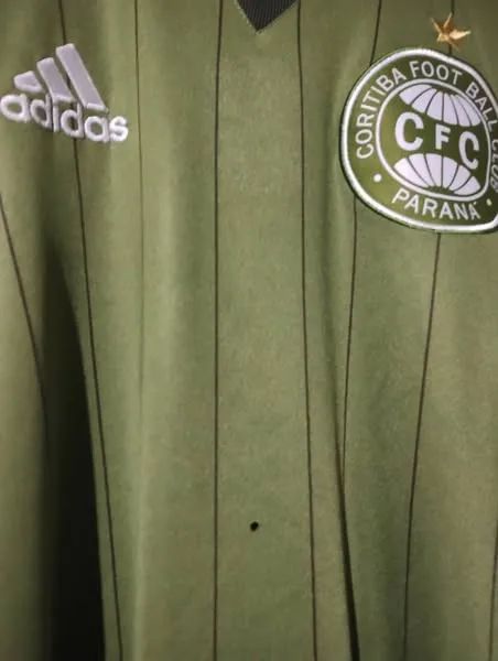 Camisa Coritiba Adidas + cachecol - Foto 3