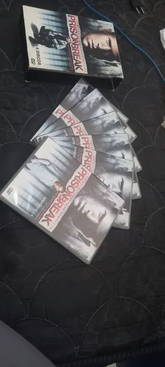 Coleção prisonbreak 6 discos 