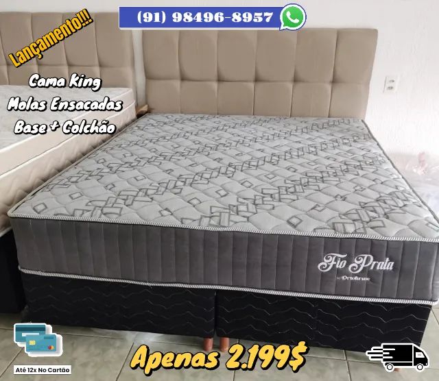 CAMA KING MOLAS ENSACADAS 