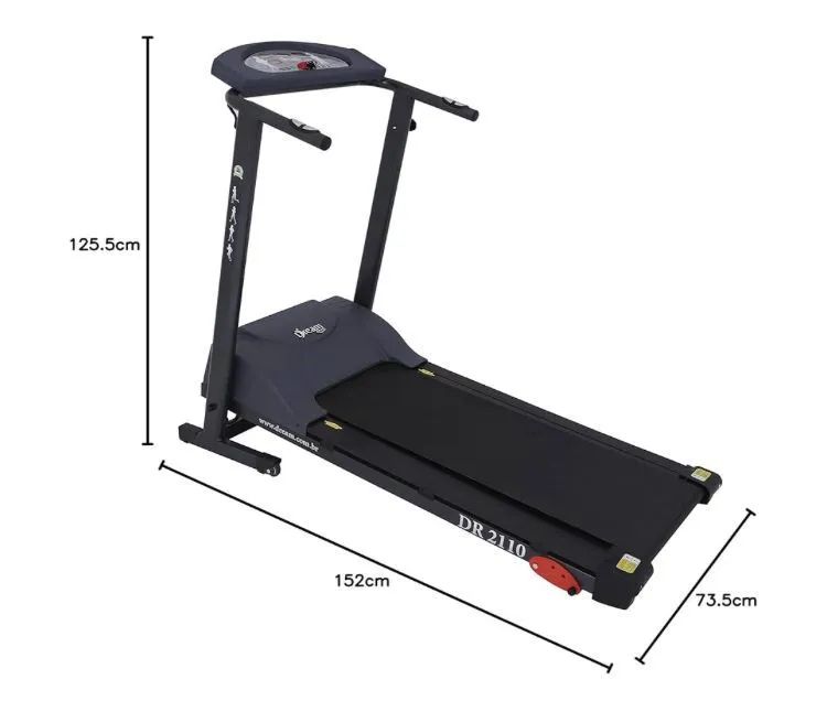 Esteira Dream Fitness Bivolt - Foto 4