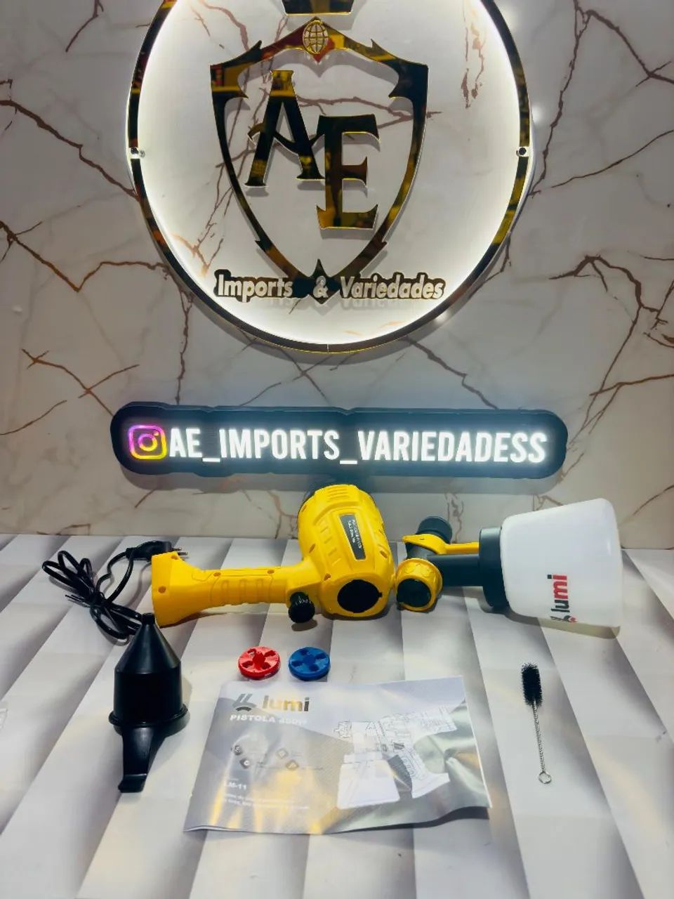 Pistola de Pintura Elétrica Lumi - Nova - Foto 2