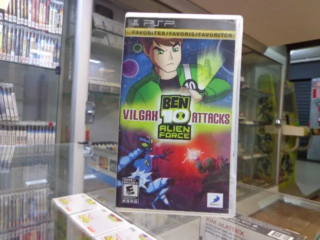 Jogo Ben 10 Alien Force Vilgax Attacks Psp Conservado - Foto 2