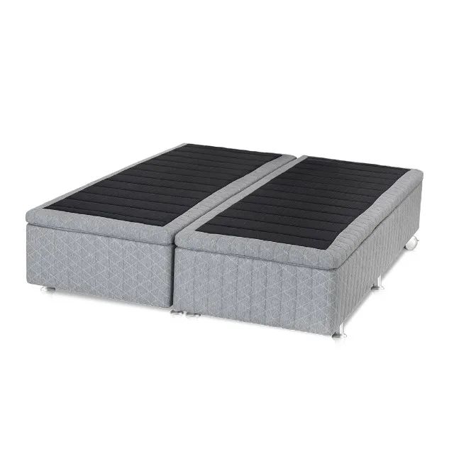 Cama Box Baú Queen + Colchão Queen Black Graphite - Foto 2