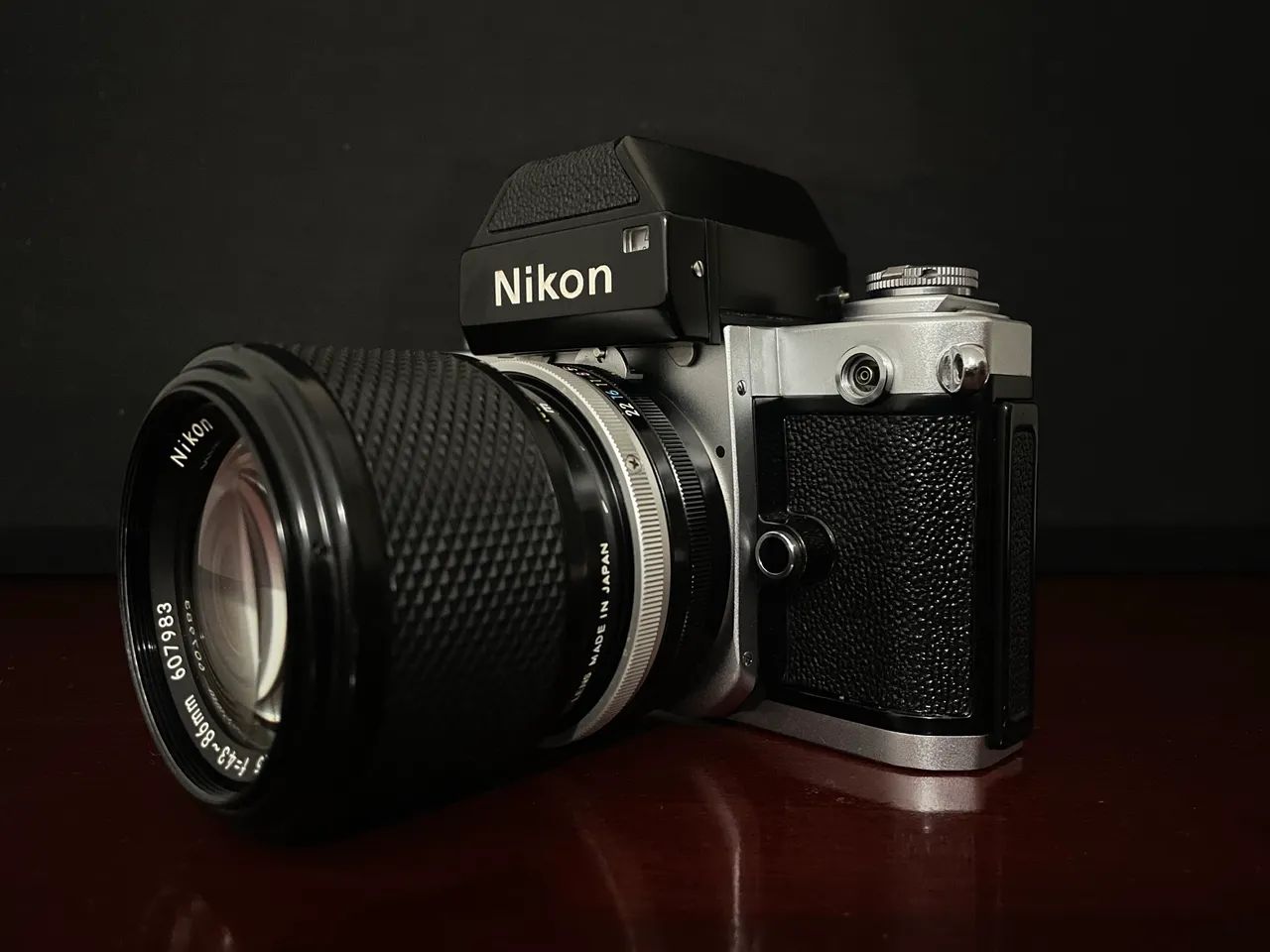 Câmera Nikon F2 + 2 Lentes - Impecável e Funcionando  - Foto 4