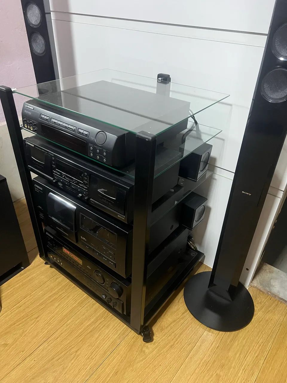 Aparelhos de som da pioneer 