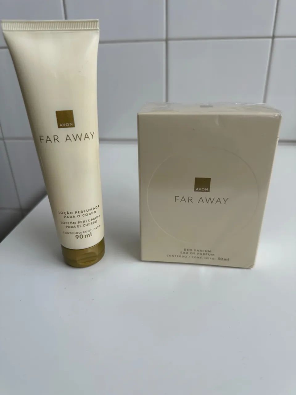Kit Far Away Avon - Loção e Deo Parfum - Foto 6