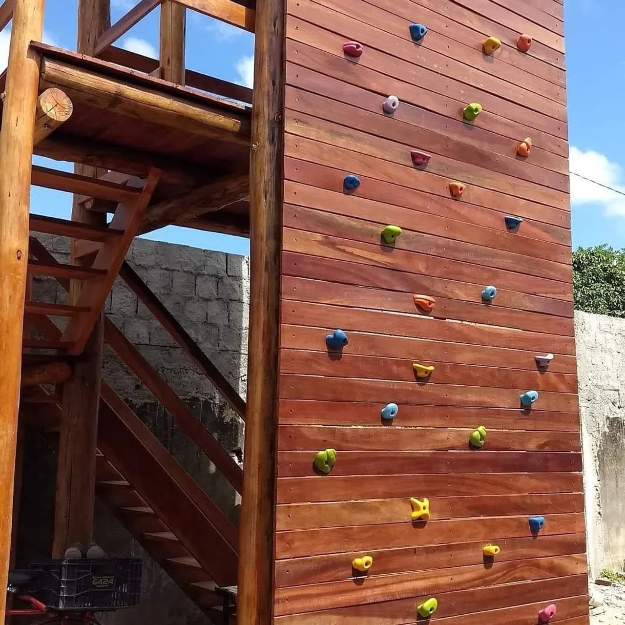 Parede de Escalada ou Muro de Escalada  - Foto 4