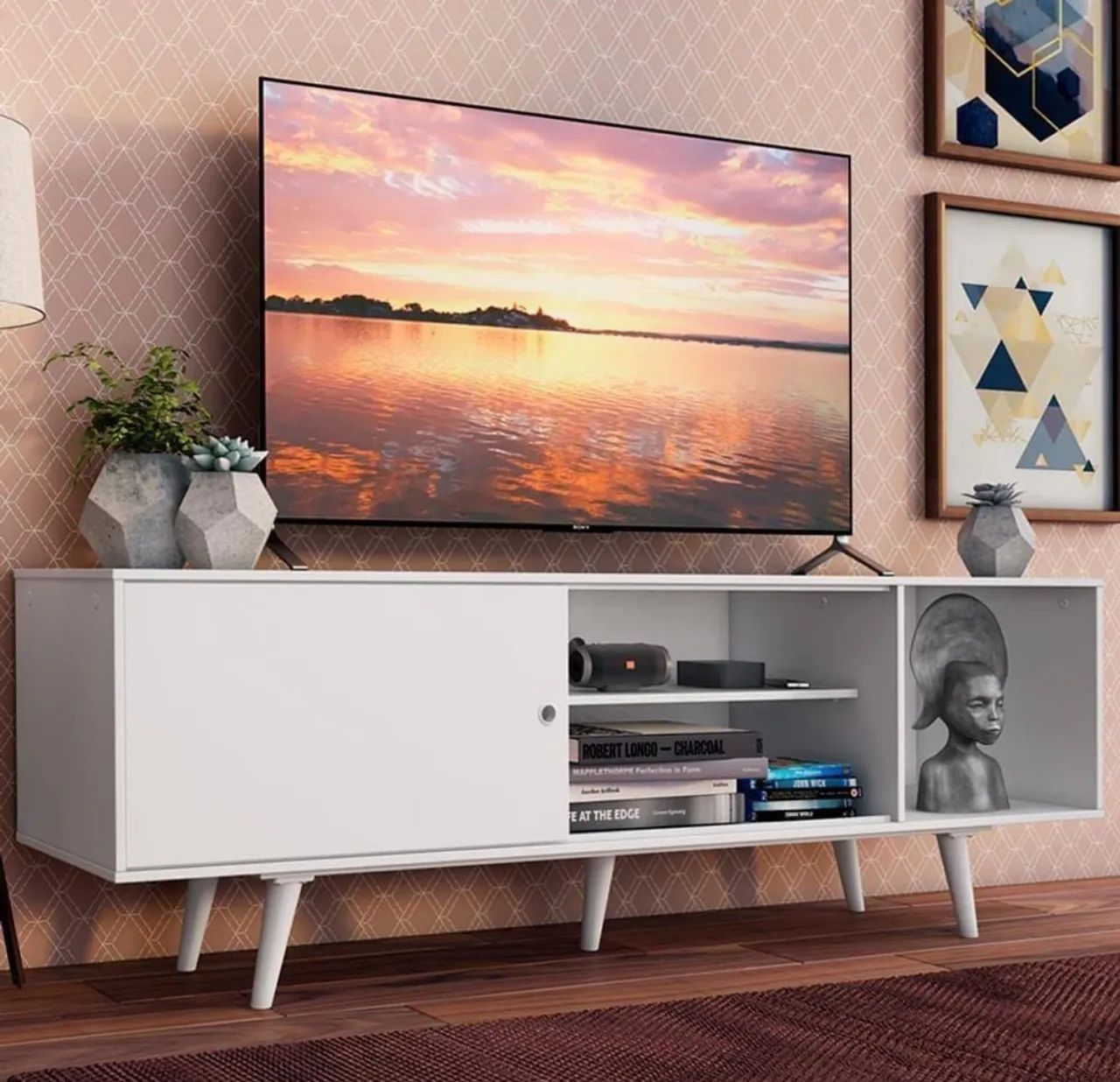 Rack para tv de até 55 polegadas  - Foto 4