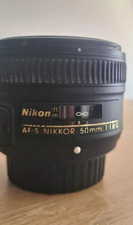 Lente Nikon AF-S Nikkor 50mm f/1.8G - Foto 4