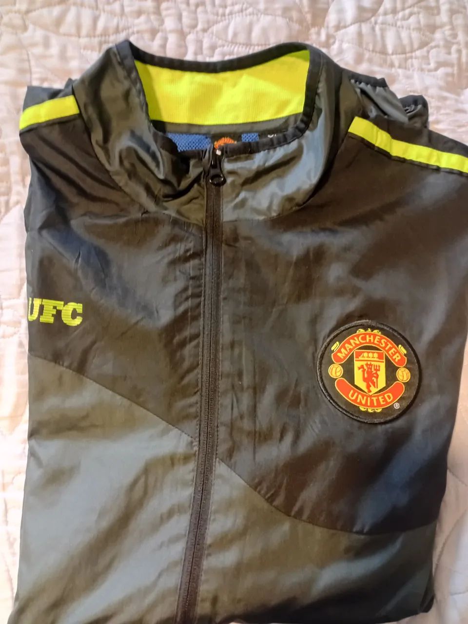 Jaqueta Manchester United Impermeável Original