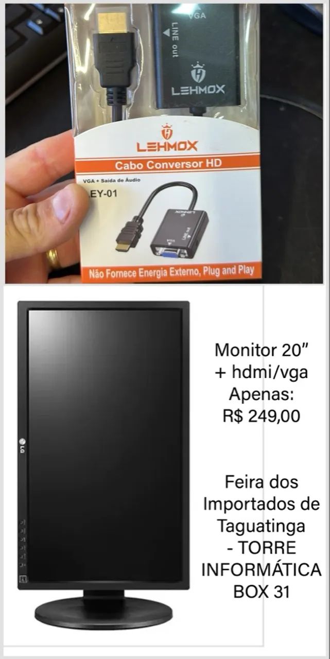Monitor 20 polegadas  - Foto 3