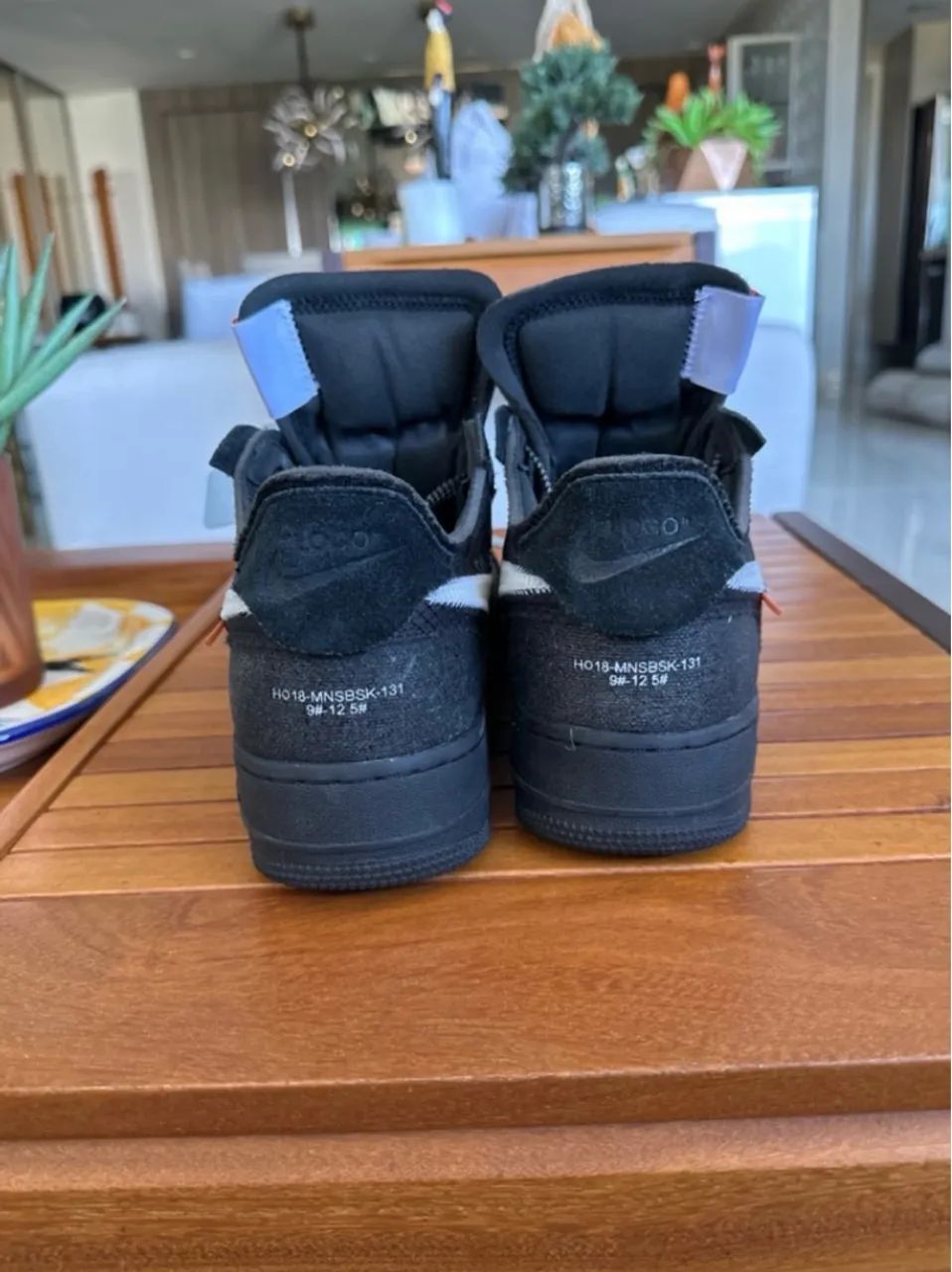 Off-White x Nike Air Force 1 Black - Foto 5