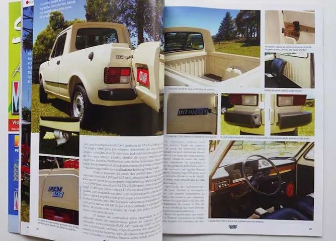 Revista Classic Show - Fiat 147 Rallye, GLS ou Pickup ''Saboneteira'' - Foto 3