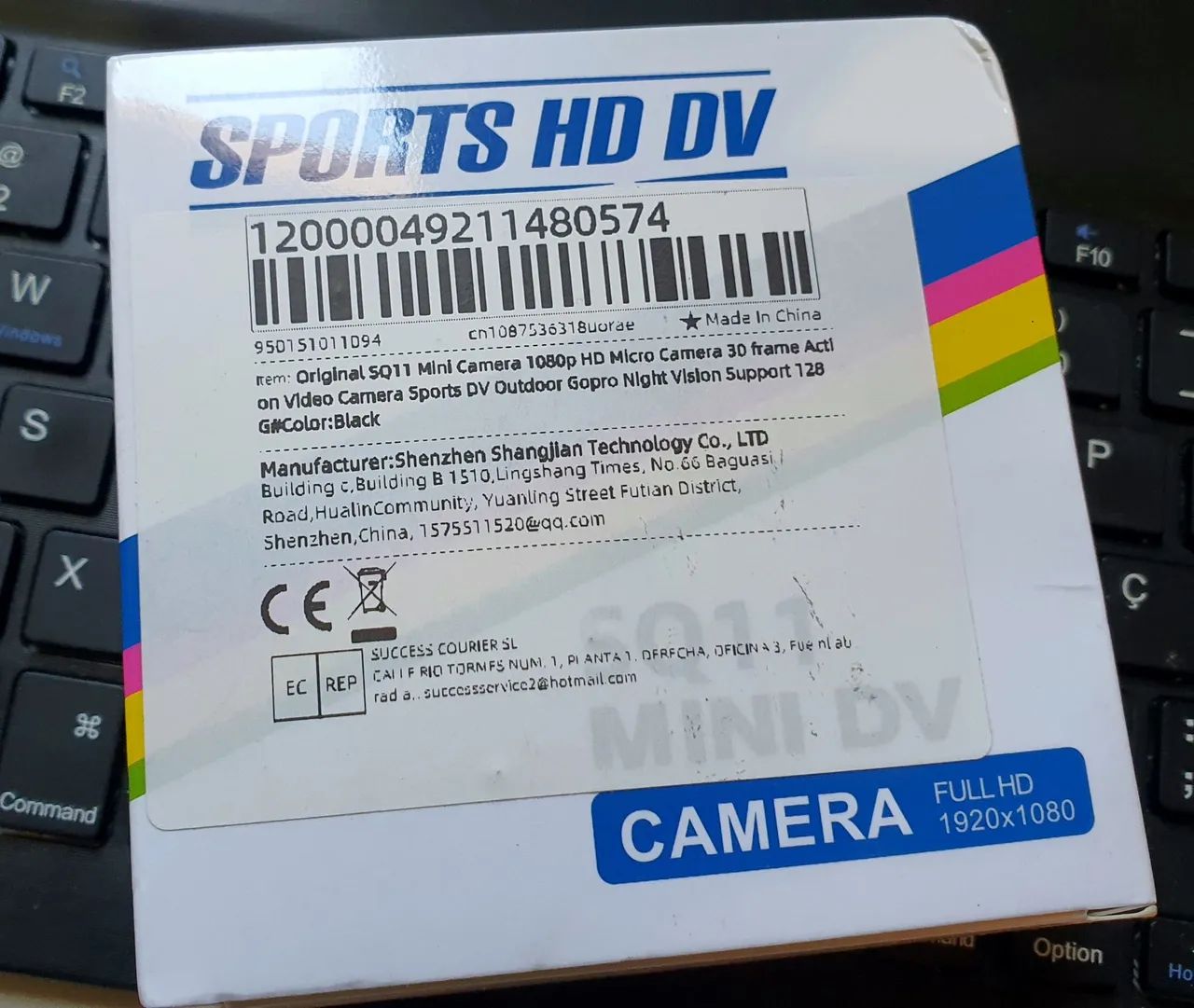 Camera Sport Cam C/ Visão noturna