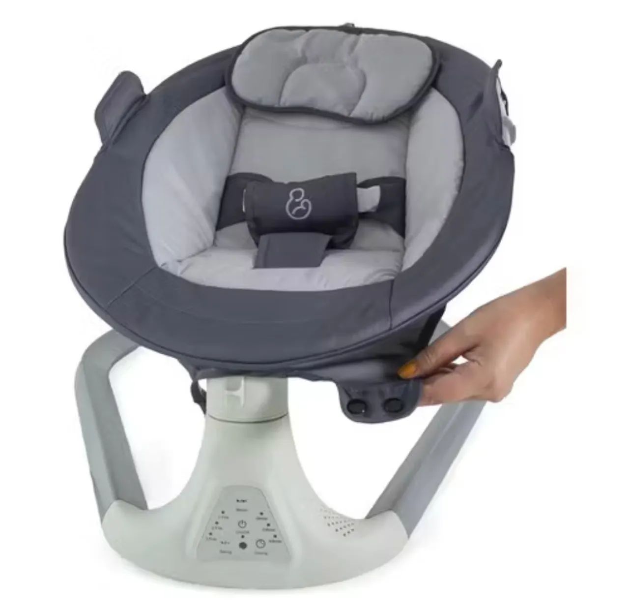 Cadeira De Balanço Bebe Musical Cadeirinha Descanso Galzerano. - Foto 2