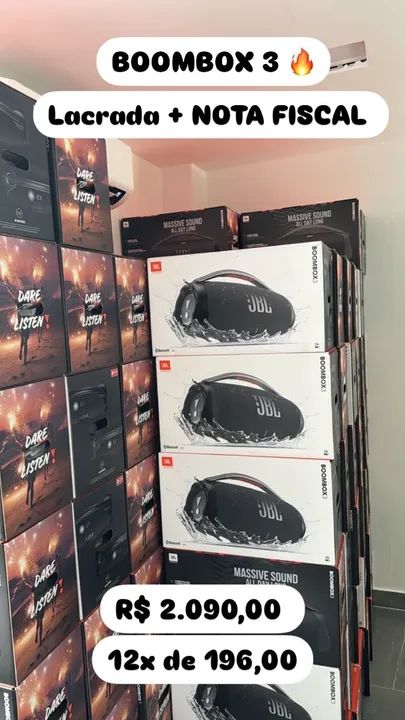 JBL Partybox 120 | Lacrado | Nota Fiscal  - Foto 2