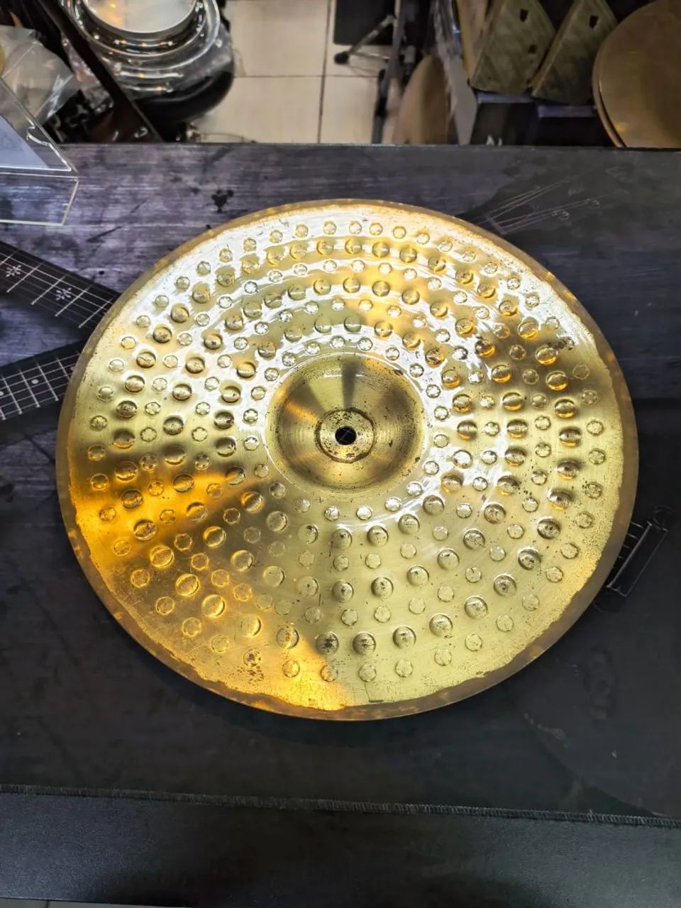 Par de pratos de 14 polegadas Octagon - Foto 4